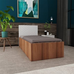 تخت خواب یکنفره اعیان مدل FH451 سایز 90x200 سانتی متر