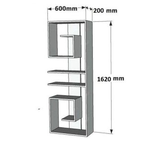 کتابخانه اعیان مدل FH158