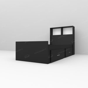 تخت خواب یکنفره اعیان مدل FH275 سایز 90×200 سانتی متر