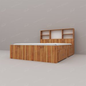 تخت خواب دونفره مدل FH276 سایز 160×225 سانتی متر