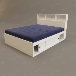 تخت خواب دو نفره اعیان مدل FH298 سایز160×200 سانتی متر