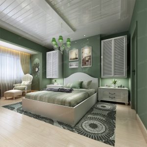 تخت خواب دونفره اعیان مدل FH365 سایز 160×200 سانتی متر