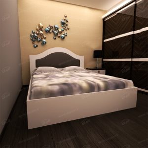 تخت خواب دونفره اعیان مدل FH369 سایز 160×200 سانتی متر