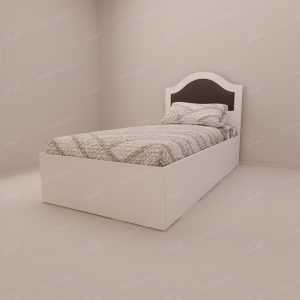 تخت خواب یکنفره اعیان مدل FH370 سایز 90×200 سانتی متر (موجودی انبار)