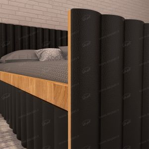 تخت خواب دونفره اعیان مدل FH377 سایز 160×200 سانتی متر