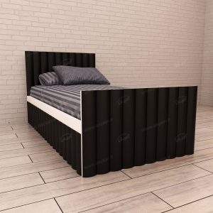 تخت خواب یکنفره اعیان مدل FH378 سایز 90×200 سانتی متر