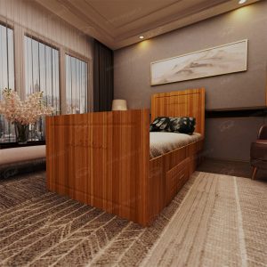 تخت خواب یکنفره اعیان مدل FH400 سایز 90×200 سانتی متر