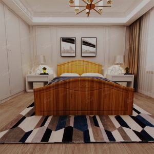 تخت خواب دونفره اعیان مدل FH403 سایز 160×200 سانتی متر