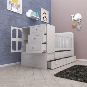 تختخواب کودک اعیان مدل FH454