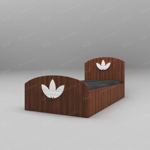 تخت خواب یک نفره اعیان مدل FH458 طرح اسپرت سایز 90×200 سانتی متر
