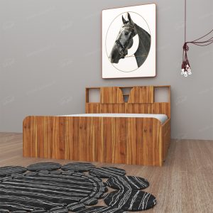 تخت خواب دونفره اعیان مدل FH505 سایز 160×200 سانتی متر