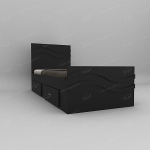 تخت خواب یکنفره اعیان مدل FH580 سایز 90×200 سانتی متر