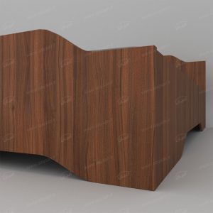 تخت خواب یکنفره اعیان مدل FH597 سایز 90×200 سانتی متر