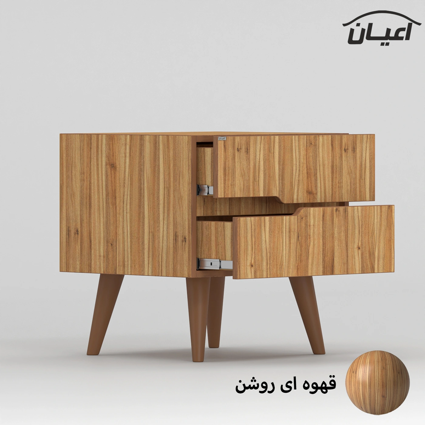 میز پاتختی مدل fh338 اعیان