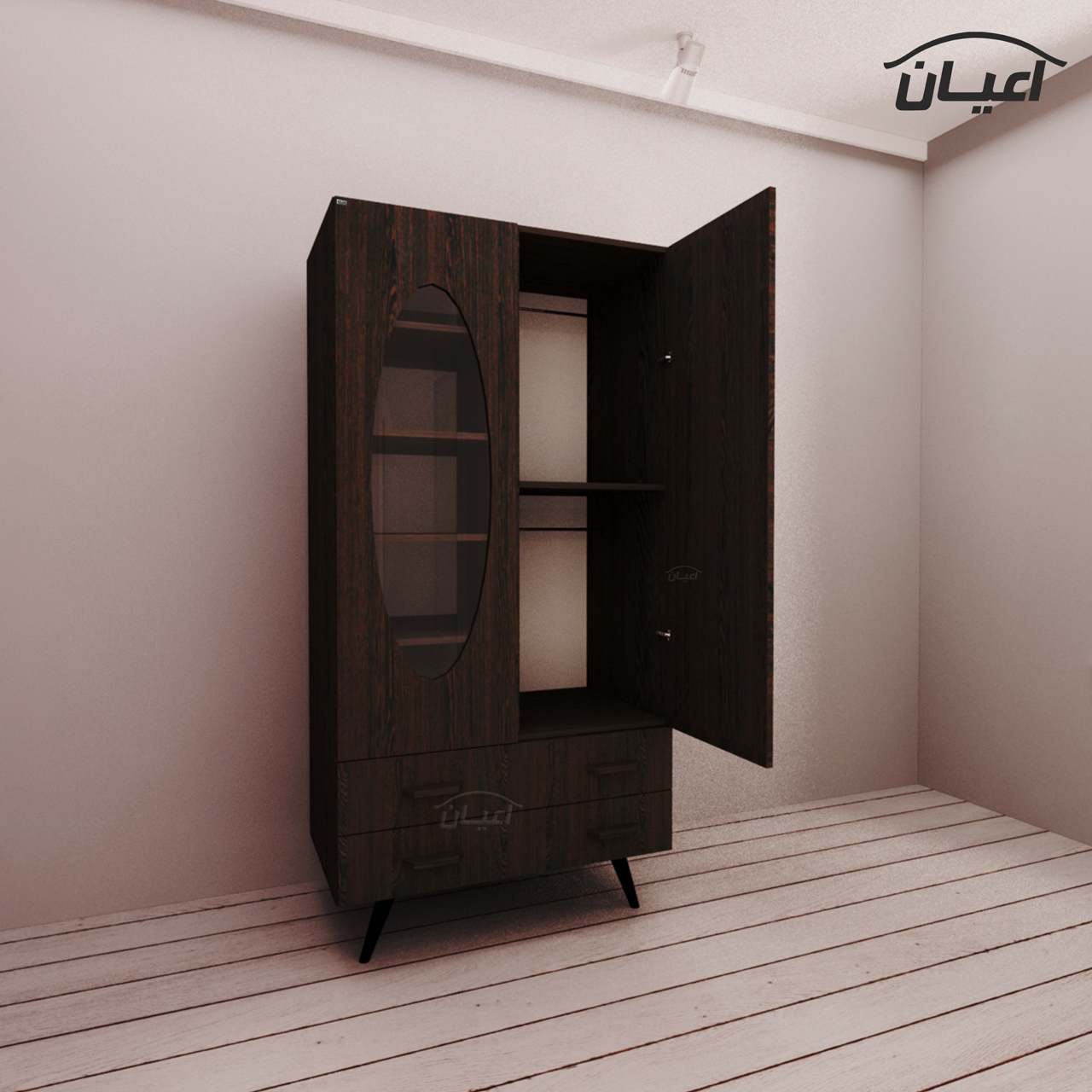 کمد لباس کودک اعیان مدل FH353