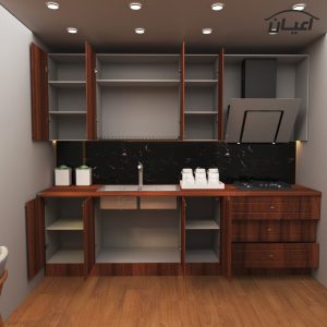 کابینت آشپزخانه اعیان مدل FH CG19 مجموعه 8 عددی | گارانتی اصالت و سلامت فیزیکی کالا