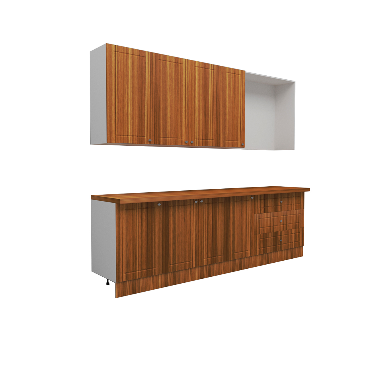 کابینت آشپزخانه اعیان مدل FH CL19 مجموعه 8 عددی | گارانتی اصالت و سلامت فیزیکی کالا