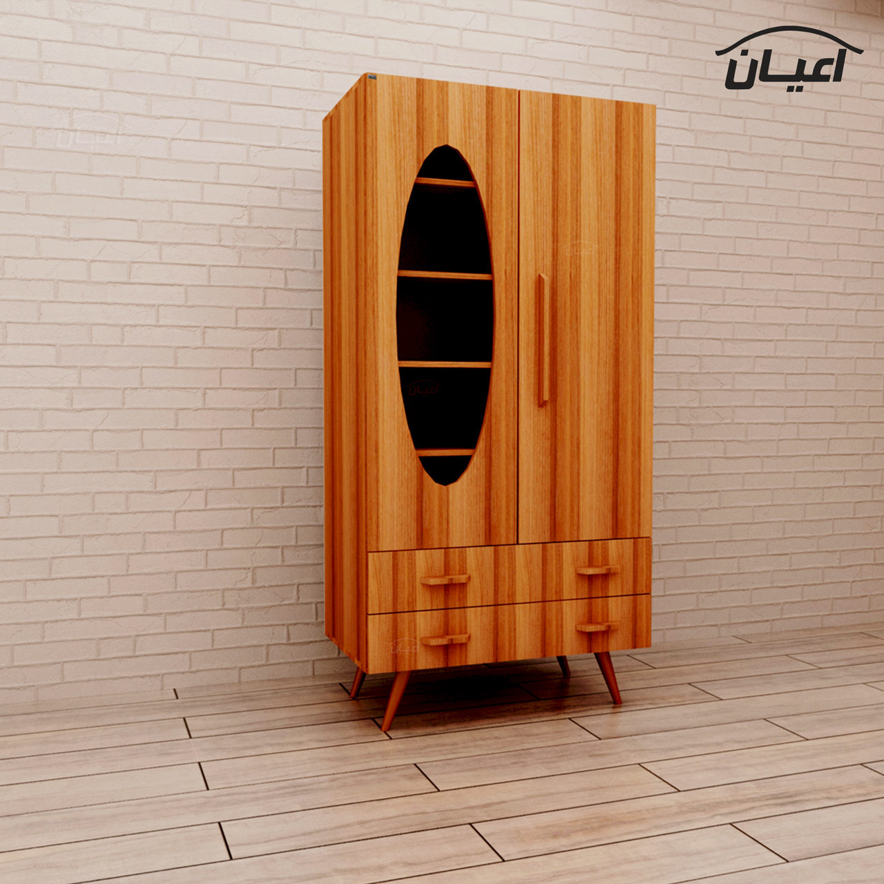 کمد لباس کودک اعیان مدل FH353