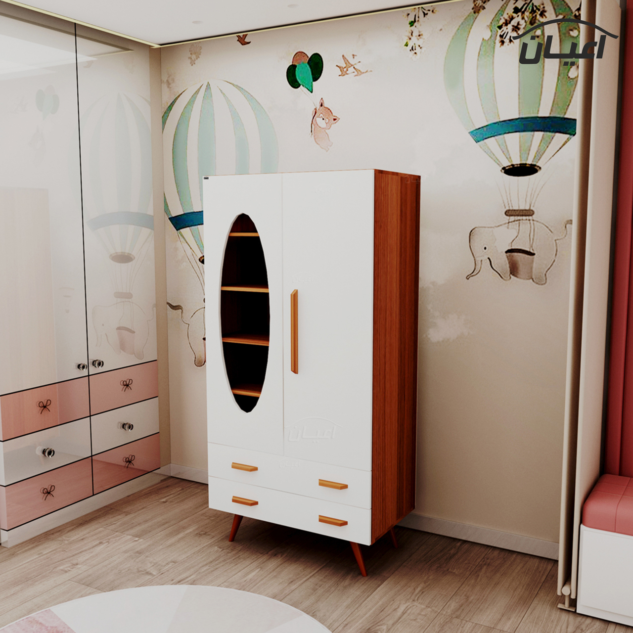 کمد لباس کودک اعیان مدل FH353