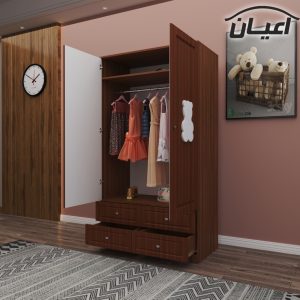 کمد لباس کودک اعیان مدل FH481 طرح تدی