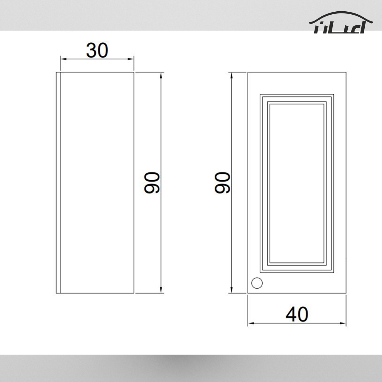 کابینت آشپزخانه اعیان مدل FH CW26