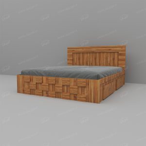 تخت خواب دونفره اعیان مدل FH615