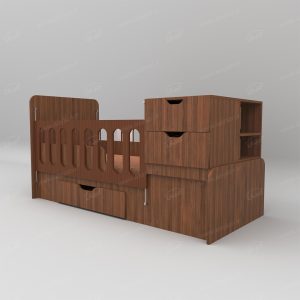 تخت کودک اعیان مدل FH629