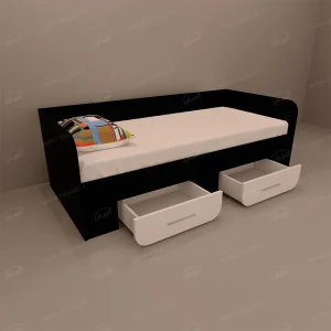 تخت خواب یکنفره اعیان مدل FH655