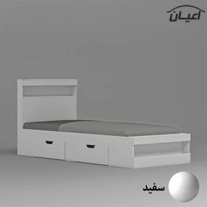 تخت خواب یکنفره اعیان مدل FH702