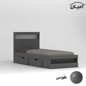 تخت خواب یکنفره اعیان مدل FH705