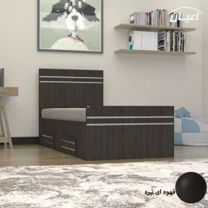 تخت خواب یکنفره اعیان مدل FH737