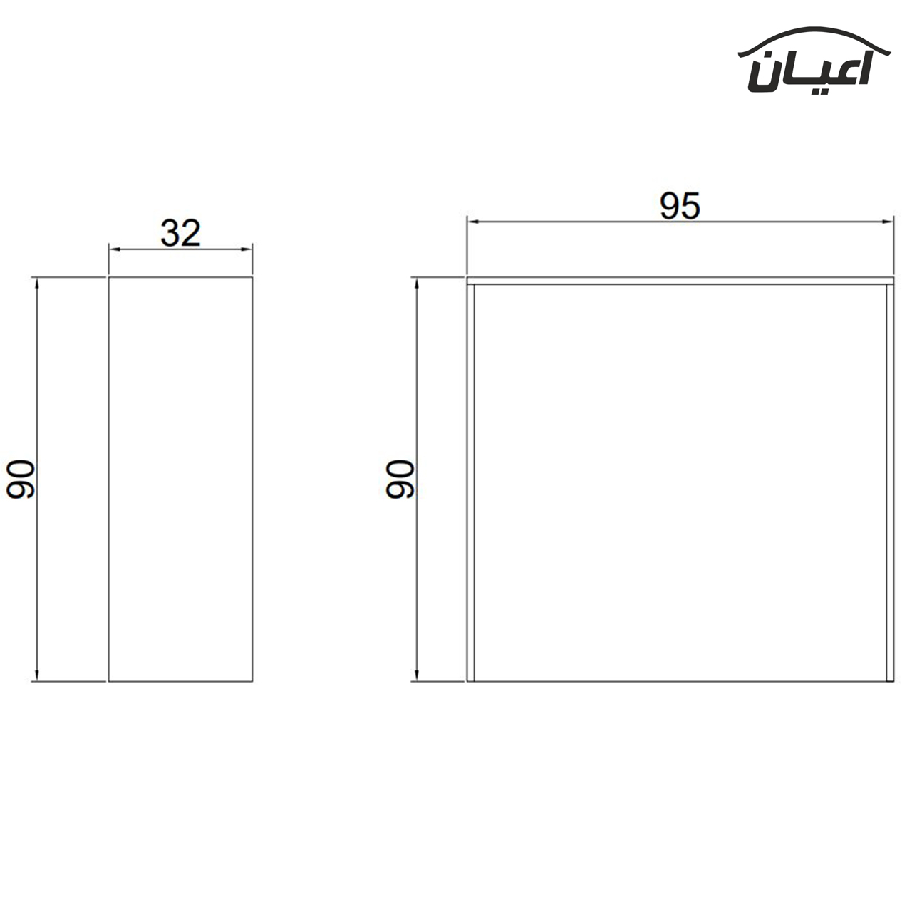 کابینت آشپزخانه اعیان مدل FH C27