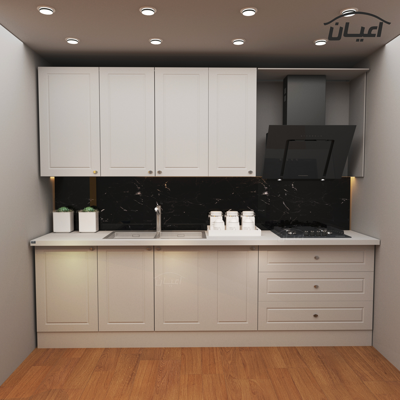 کابینت آشپزخانه اعیان مدل FH C23 | گارانتی اصالت و سلامت فیزیکی کالا