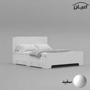 تخت خواب دونفره اعیان مدل FH792 سایز 160×200 سانتی متر