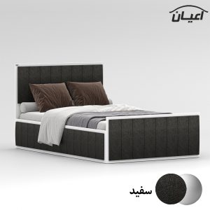 تخت خواب یک نفره اعیان مدل FH851 سایز 120×200 سانتی متر