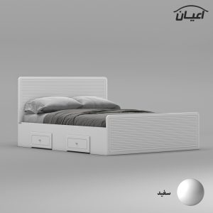 تخت خواب دو نفره اعیان مدل FH812 سایز 160×200 سانتی متر
