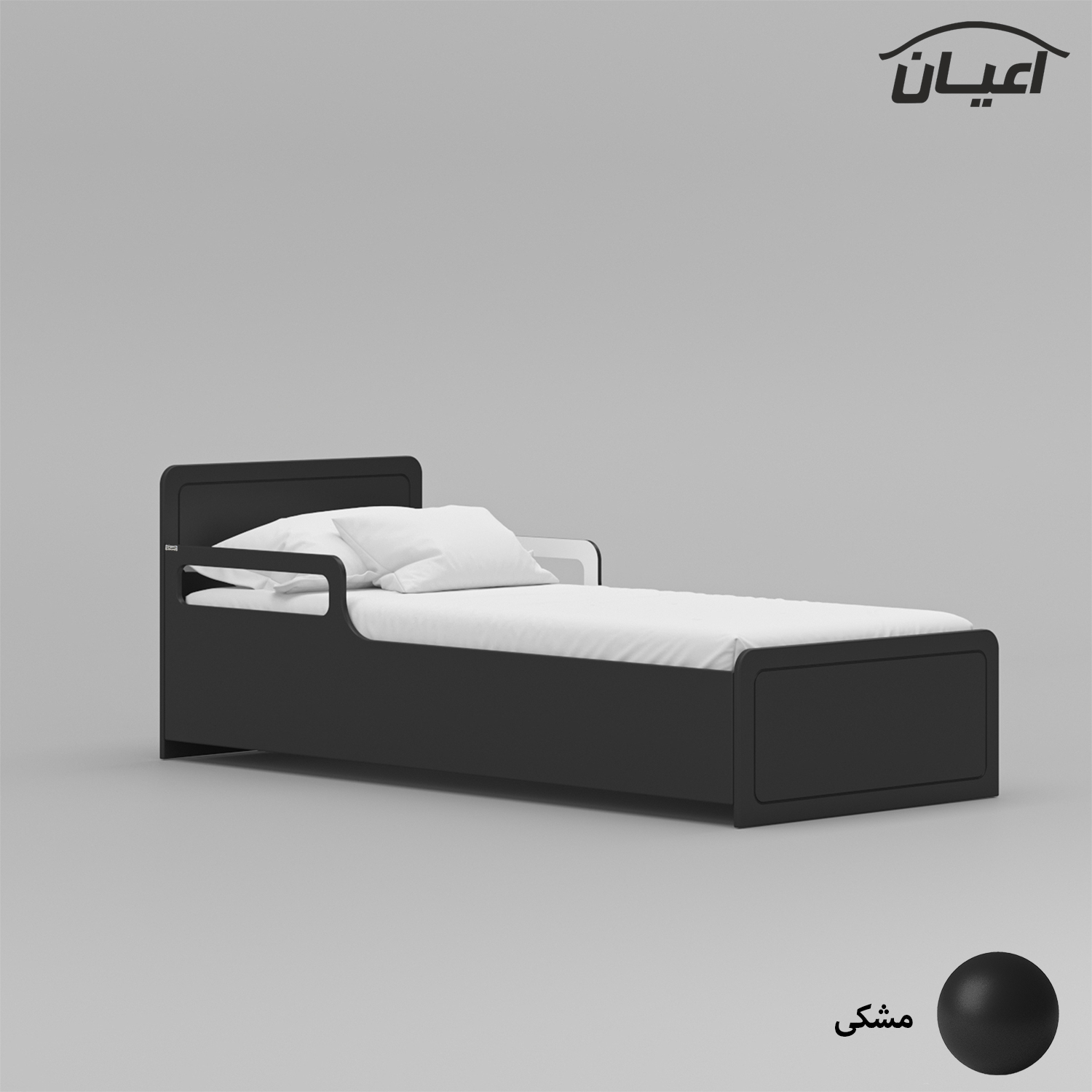تخت خواب یک نفره اعیان مدل FH770 سایز 90x200 سانتی متر