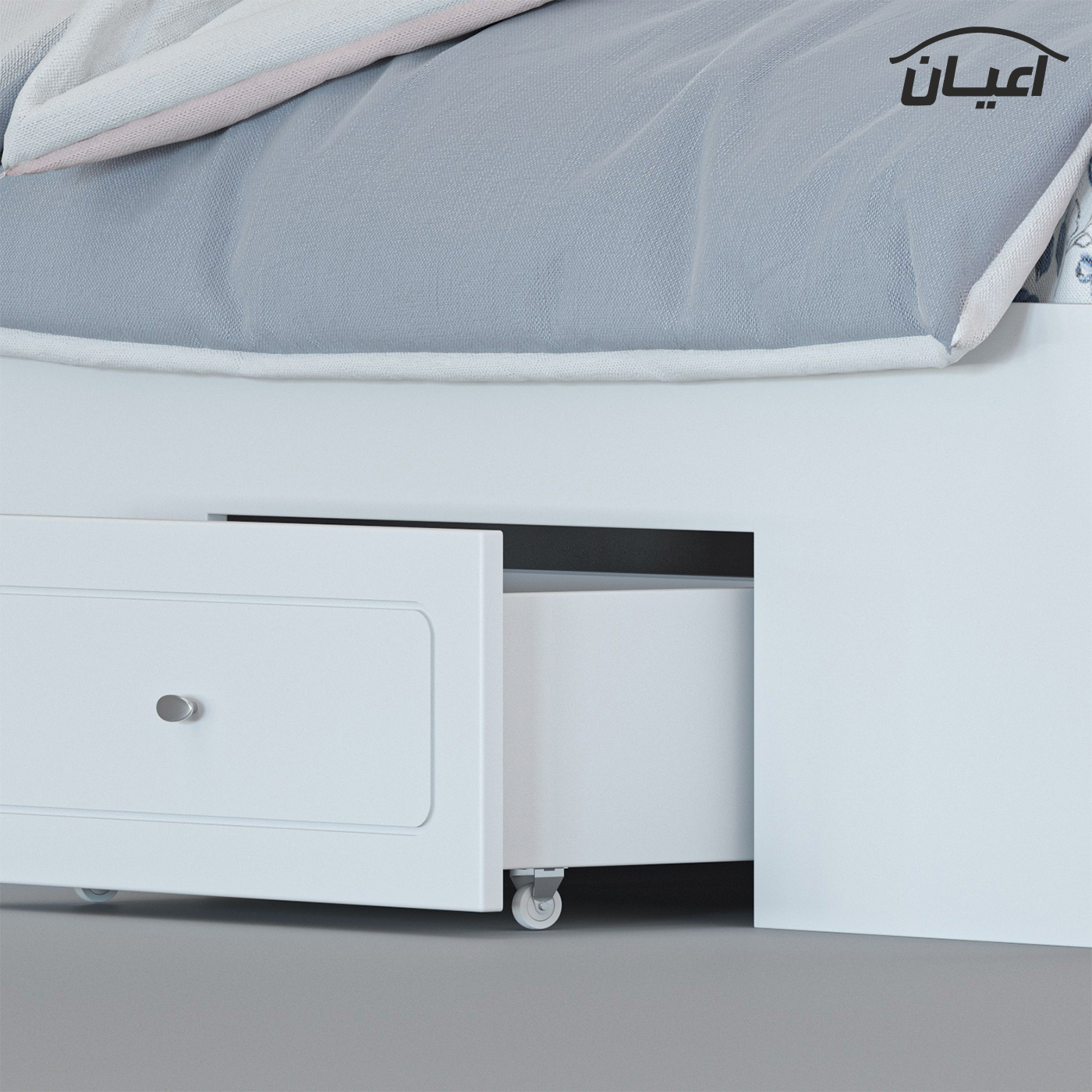 تخت خواب دو نفره اعیان مدل FH812 سایز 160x200 سانتی متر