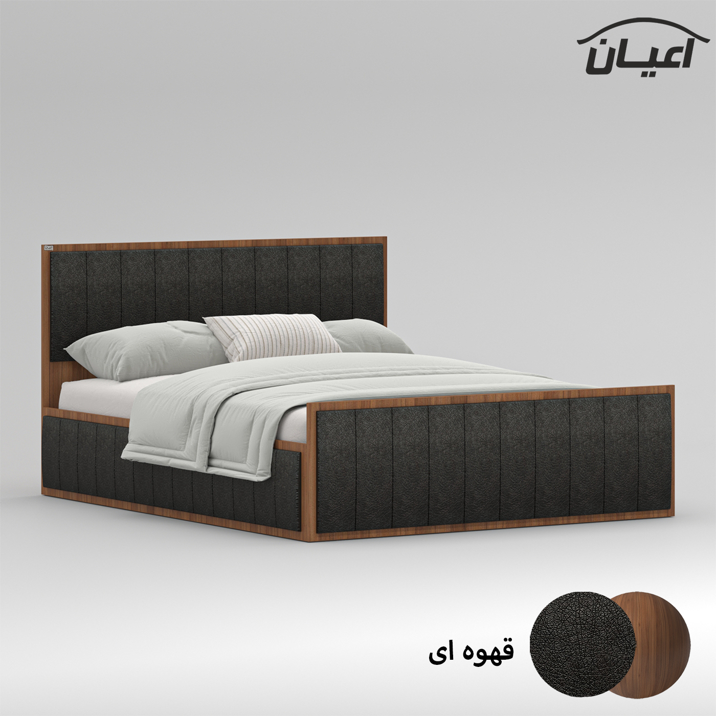 تخت تخت خواب دونفره اعیان مدل FH850 سایز 160x200 سانتی متر
