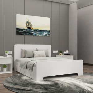 تخت خواب دونفره اعیان مدل FH792 سایز 160x200 سانتی متر