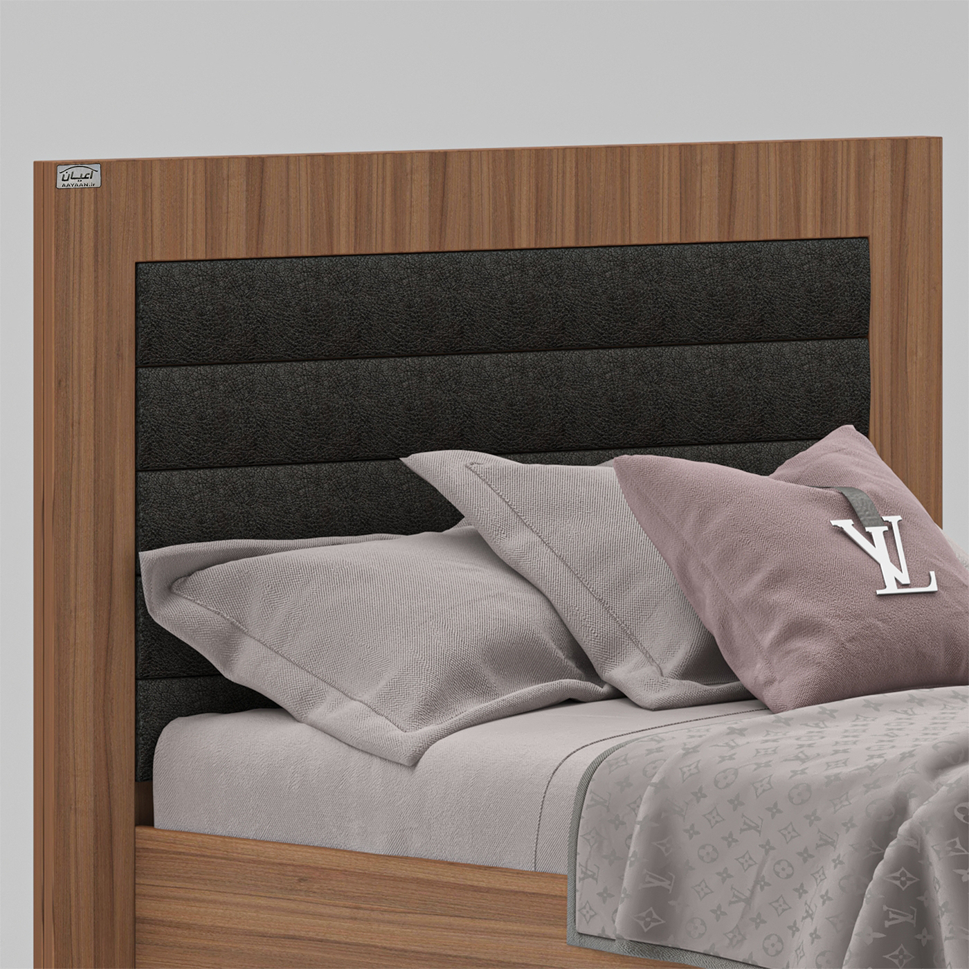تخت خواب یک نفره اعیان مدل FH832 سایز 90x200 سانتی متر