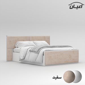 تخت خواب دونفره اعیان مدل FH780 سایز 160×200 سانتی متر
