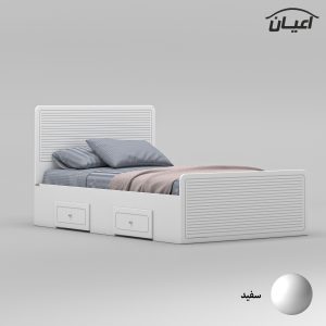 تخت خواب یک نفره اعیان مدل FH813 سایز 120×200 سانتی متر