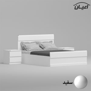 سرویس خواب دونفره اعیان مدل FH864 سایز 160×200 سانتی متر  مجموعه سه عددی