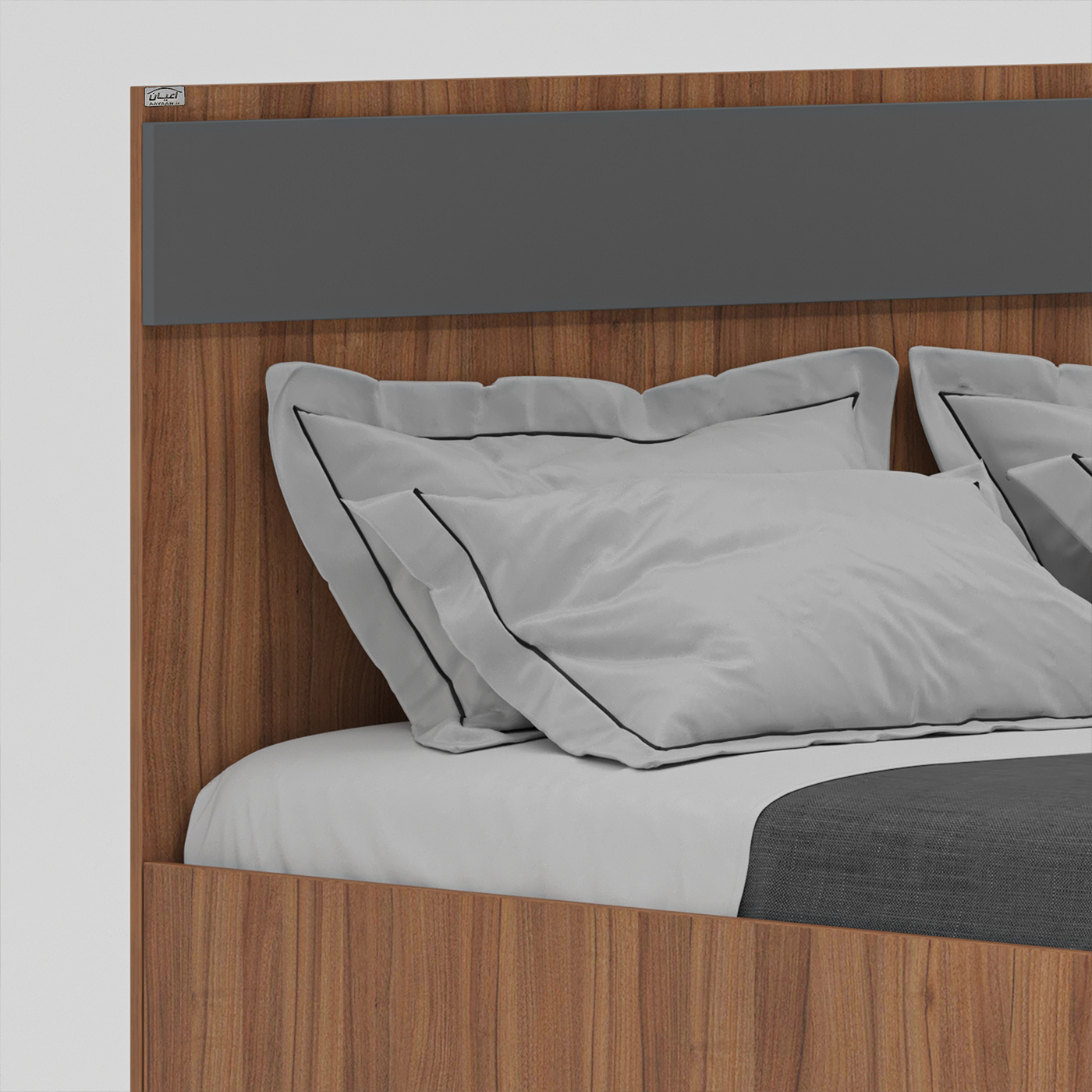 تخت خواب دو نفره اعیان مدل FH867 سایز 160x200 سانتی متر