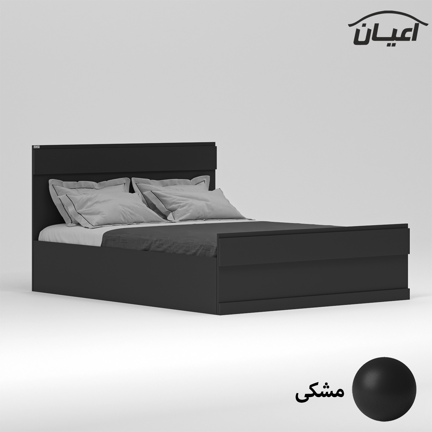 تخت خواب دو نفره اعیان مدل FH867 سایز 160x200 سانتی متر