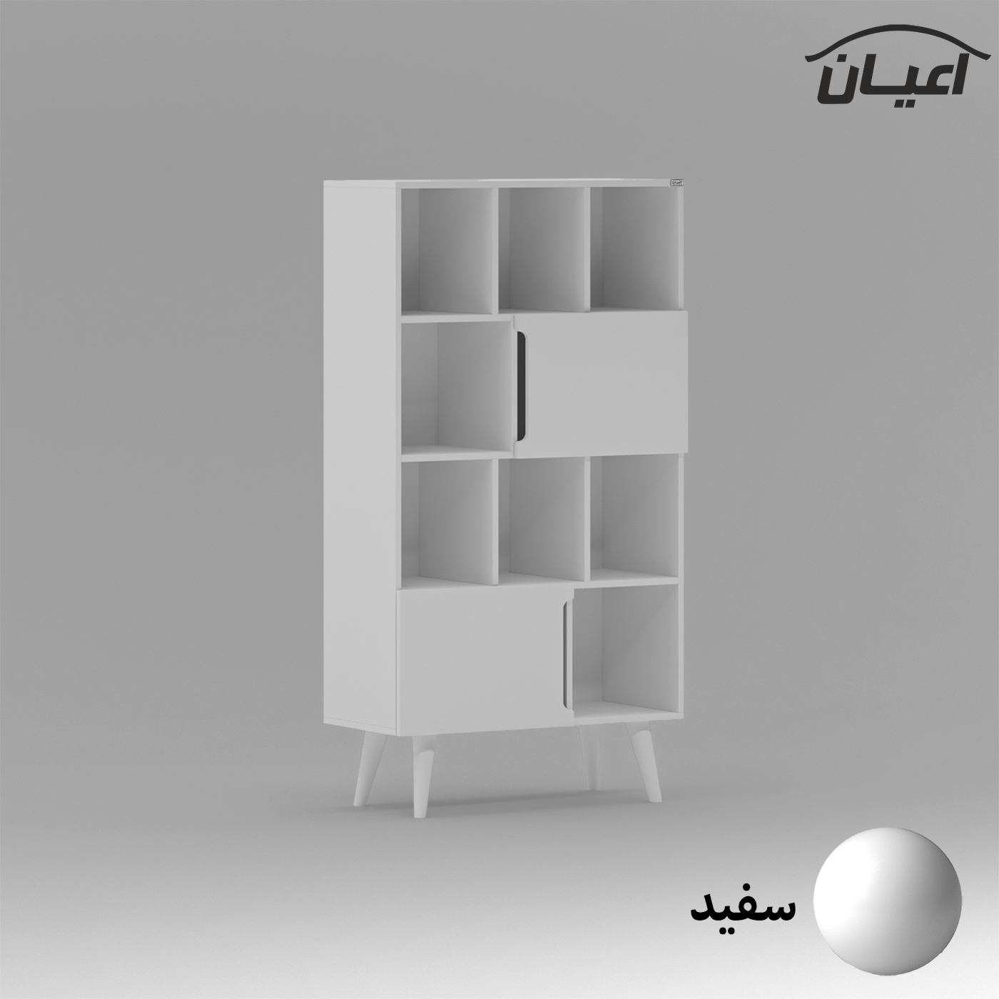 کتابخانه سه طبقه اعیان مدل FH784