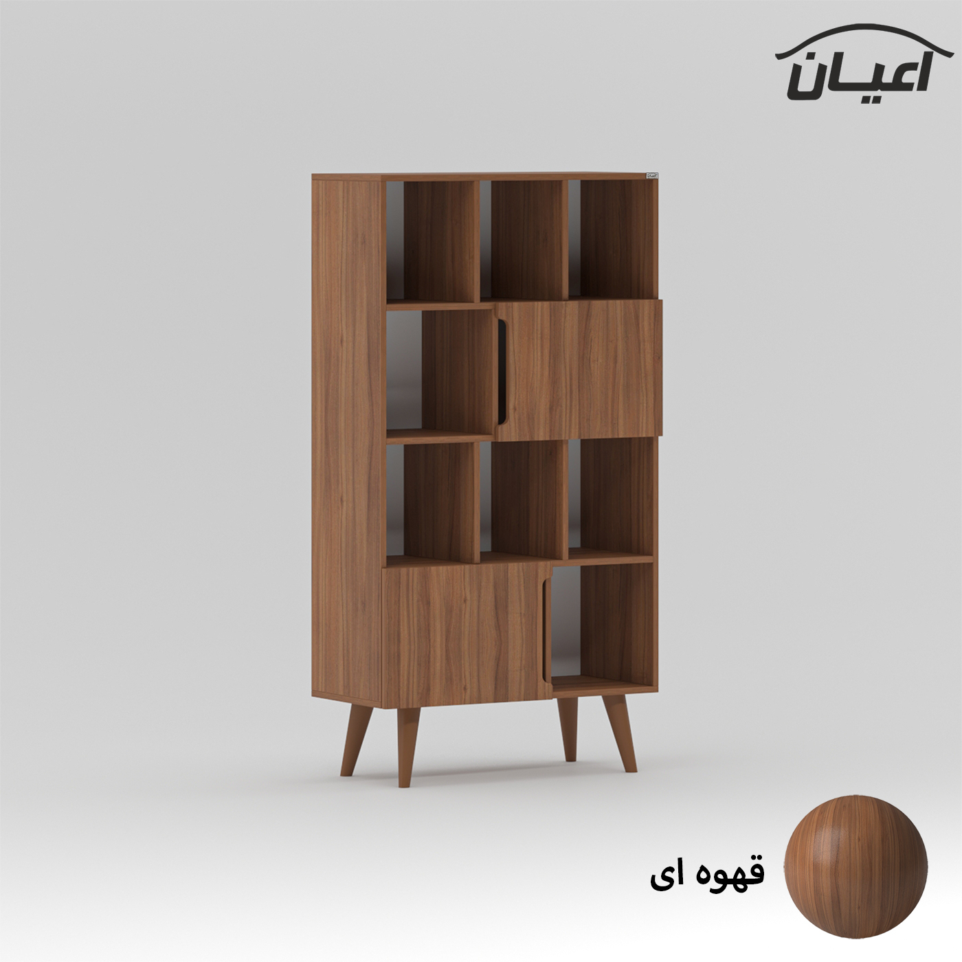 کتابخانه سه طبقه اعیان مدل FH784