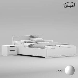 ست تخت خواب دو نفره اعیان مدل FH776 سایز 160×200 سانتی متر مجموعه سه عددی