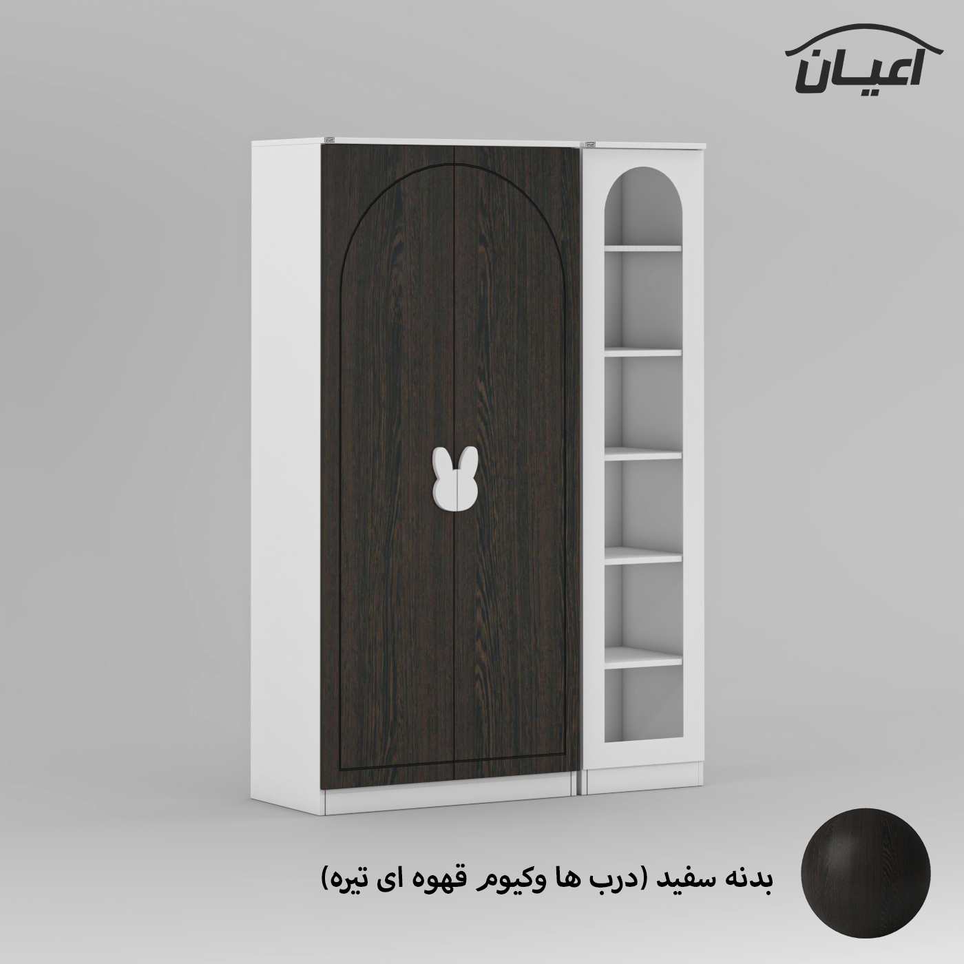 کمد چندمنظوره کودک اعیان مدل FH798 مجموعه دو عددی